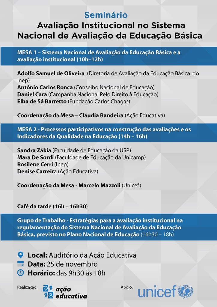 Seminário Avaliação Institucional_arte